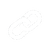 White Bold Chain Icon-1