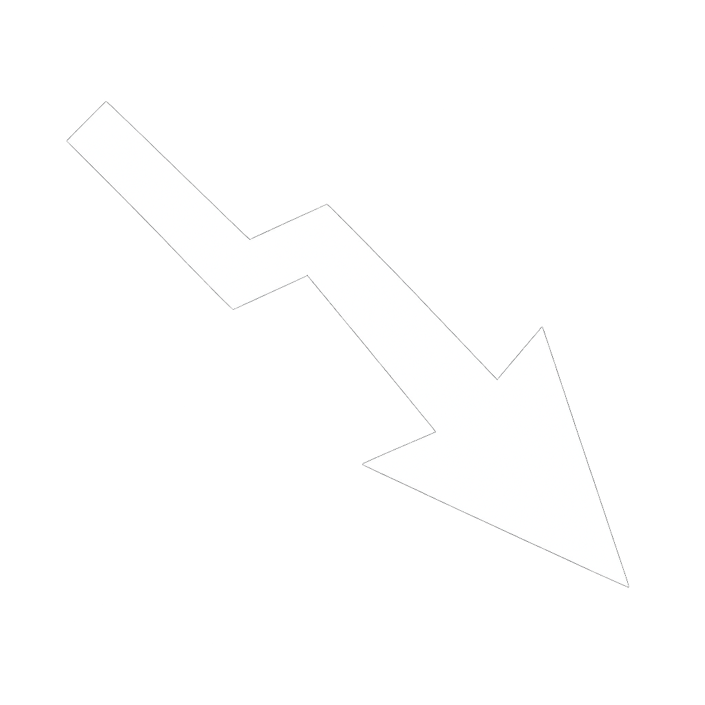 White Bold Downward Growth-2