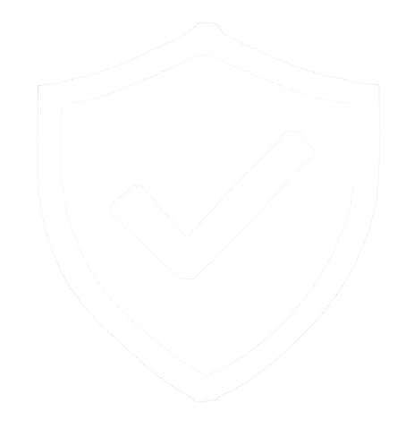 shield with checkmark icon using white 28 x 28 px-3